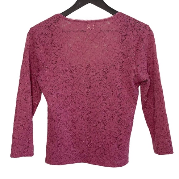Vintage 90s Lace Top - Picture 6 of 6